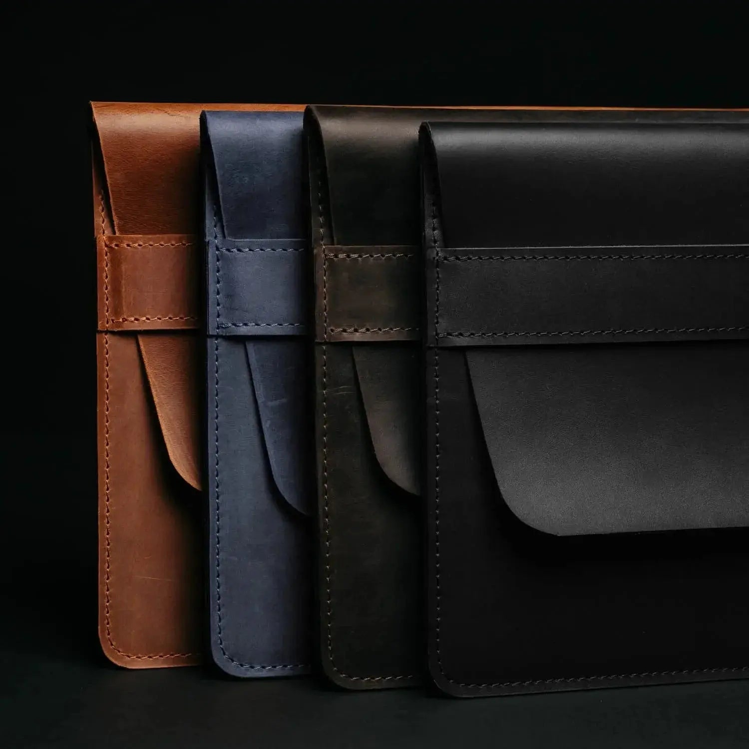 Чохол-папка для MacBook з натуральної шкіри Crazy Horse | Sleeve, фото 69 — Skin&Skin