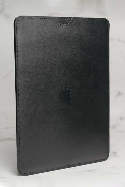 Шкіряний чохол для MacBook FlatCase Чорний 13.3 LC05BL-13 фото