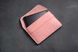 Кожаный Чехол для ноутбука Sleeve розовый пудровый 13.3 LC04PI-13 фото 2