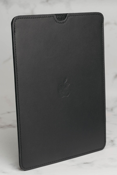 Шкіряний чохол для MacBook FlatCase Чорний Матовий 13.3 LC05BLM-13 фото