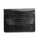 Кожаный Чехол для ноутбука Sleeve черный Кайман 13.3 LC04BLK-13 фото 2