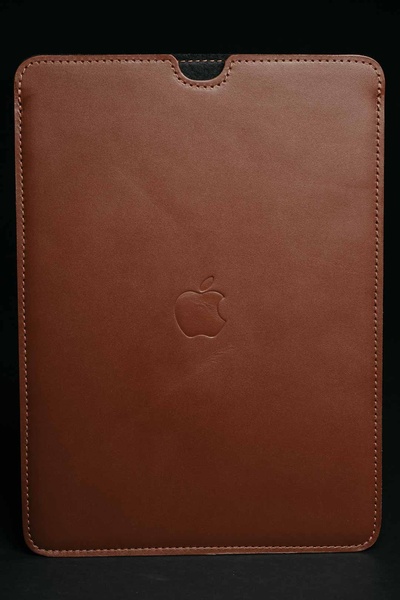 Кожаный чехол для MacBook FlatCase Коньячный 13.3 LC05CO-13 фото