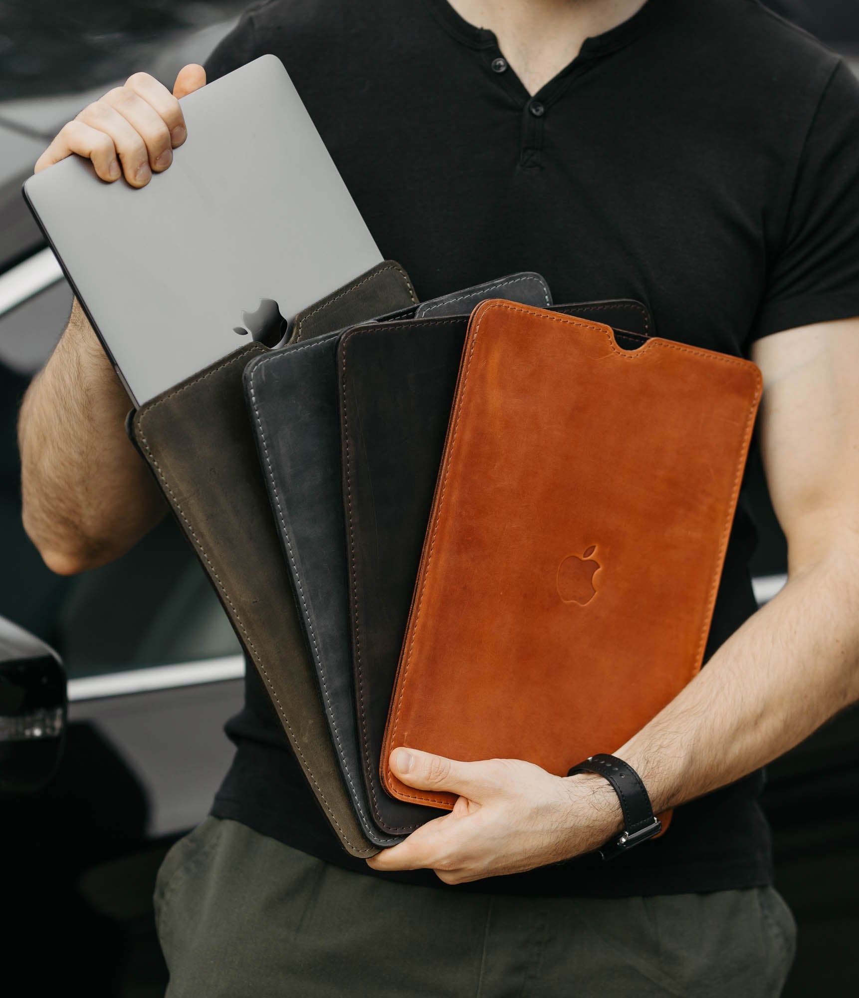 Шкіряні чохли для MacBook та iPad - Skin&Skin