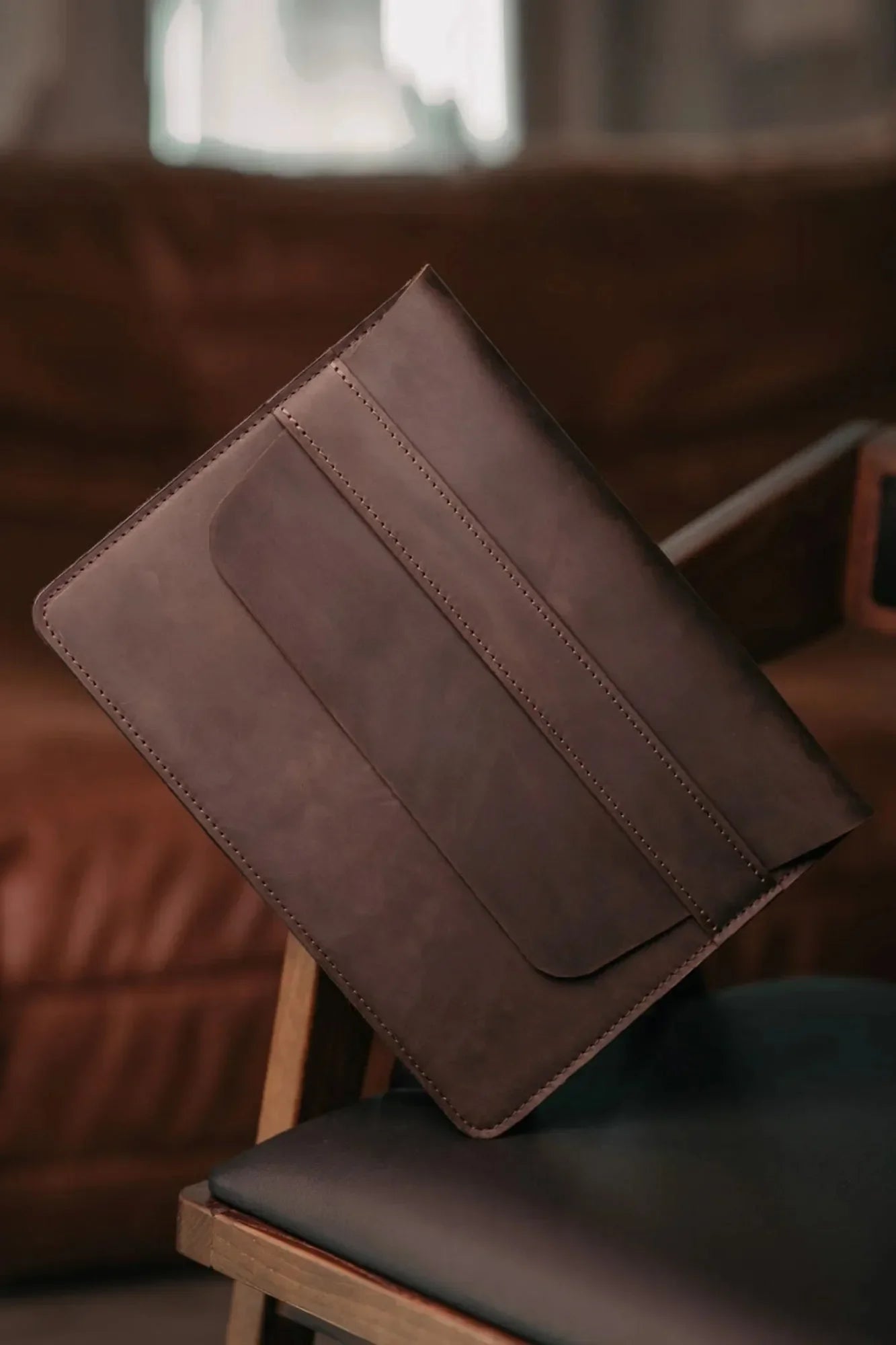 Чохол-папка для MacBook з натуральної шкіри Crazy Horse | Sleeve, фото 60 — Skin&Skin