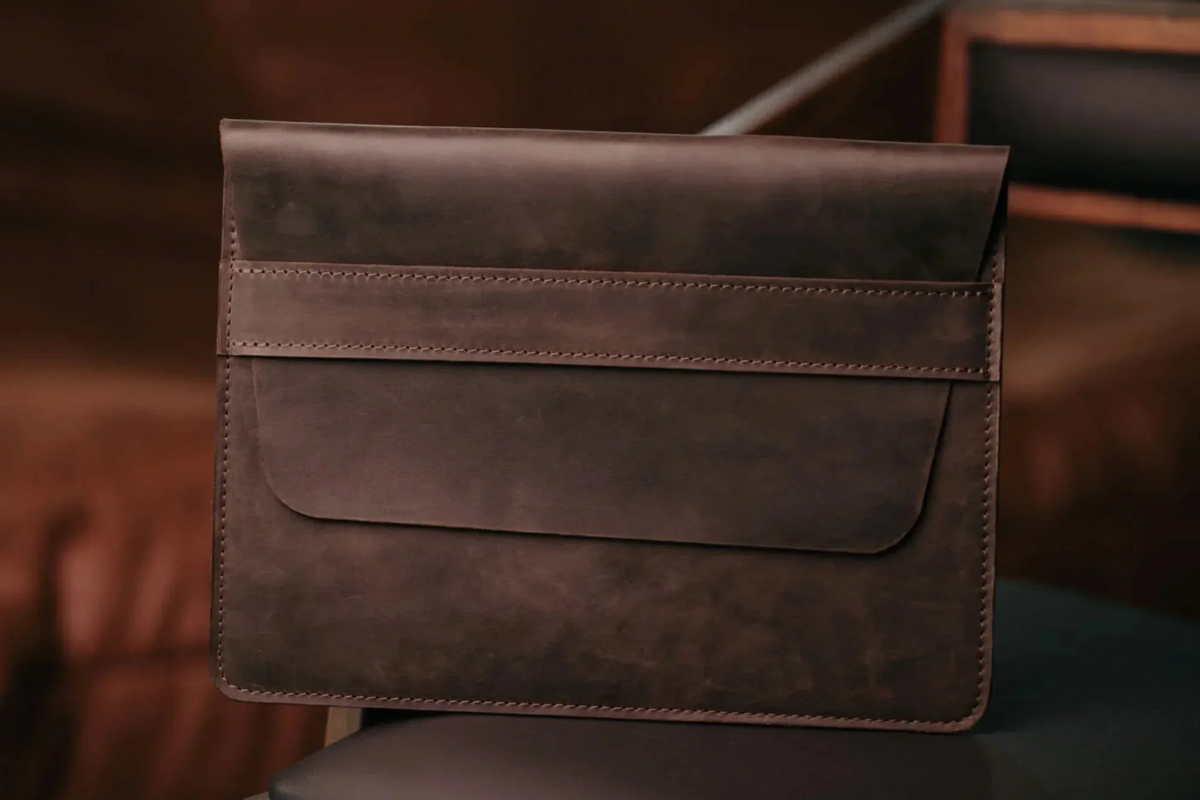 Чохол-папка для MacBook з натуральної шкіри Crazy Horse | Sleeve, фото 58 — Skin&Skin