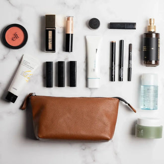 Жіноча косметичка Allure із натуральної зернистої шкіри, фото 17 — Skin&Skin