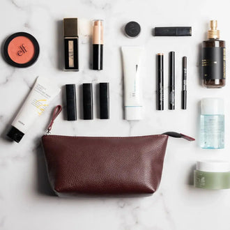 Жіноча косметичка Allure із натуральної зернистої шкіри, фото 63 — Skin&Skin