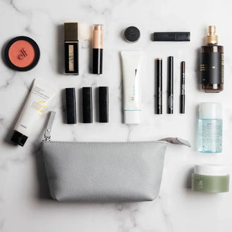 Жіноча косметичка Allure із натуральної зернистої шкіри, фото 52 — Skin&Skin