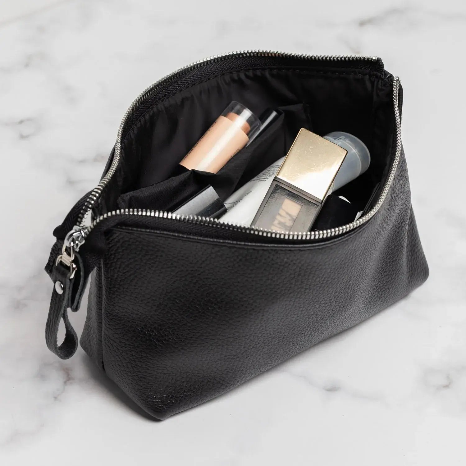 Жіноча косметичка Allure із натуральної зернистої шкіри, фото 25 — Skin&Skin