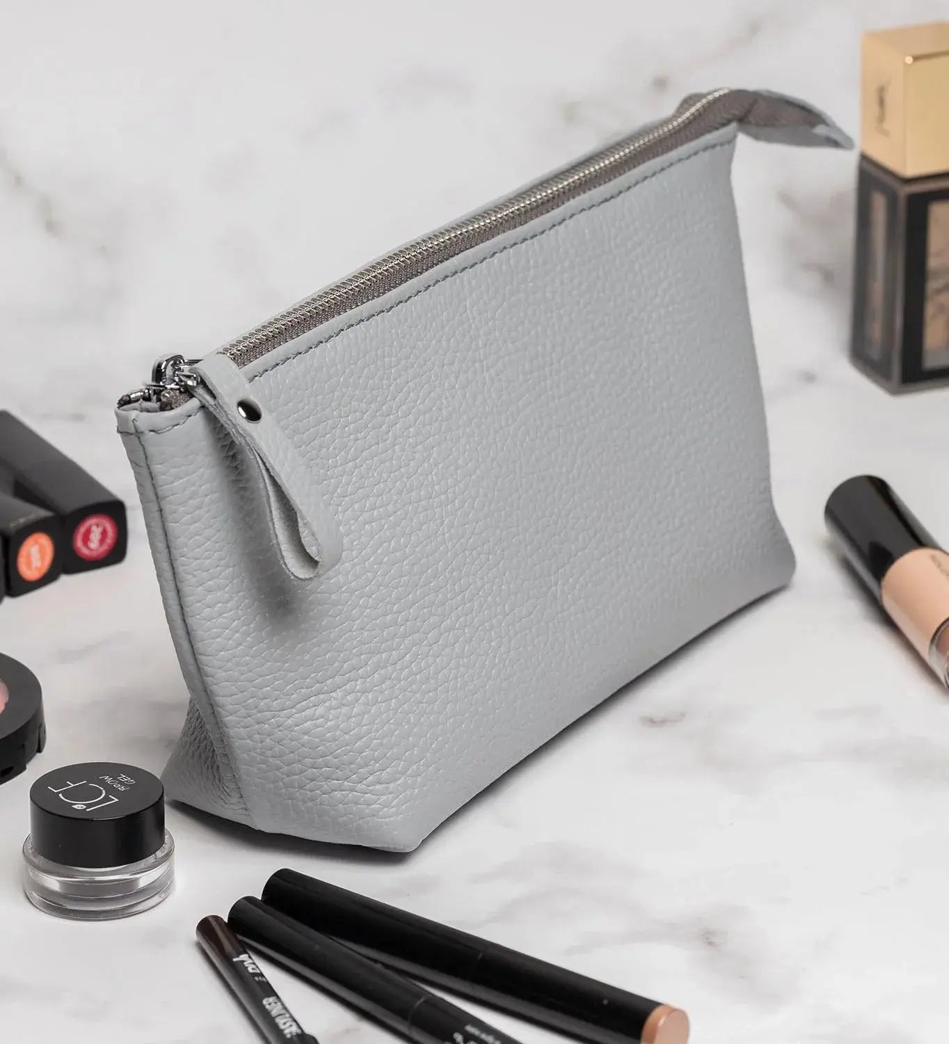 Жіноча косметичка Allure із натуральної зернистої шкіри, фото 53 — Skin&Skin