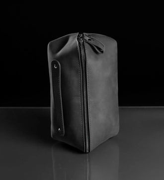 Містка жіноча косметичка BeautyBox з натуральної шкіри Crazy Horse, фото 40 — Skin&Skin
