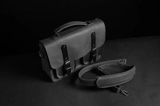 Портфель-месенджер із натуральної матової шкіри | Barrister, фото 62 — Skin&Skin