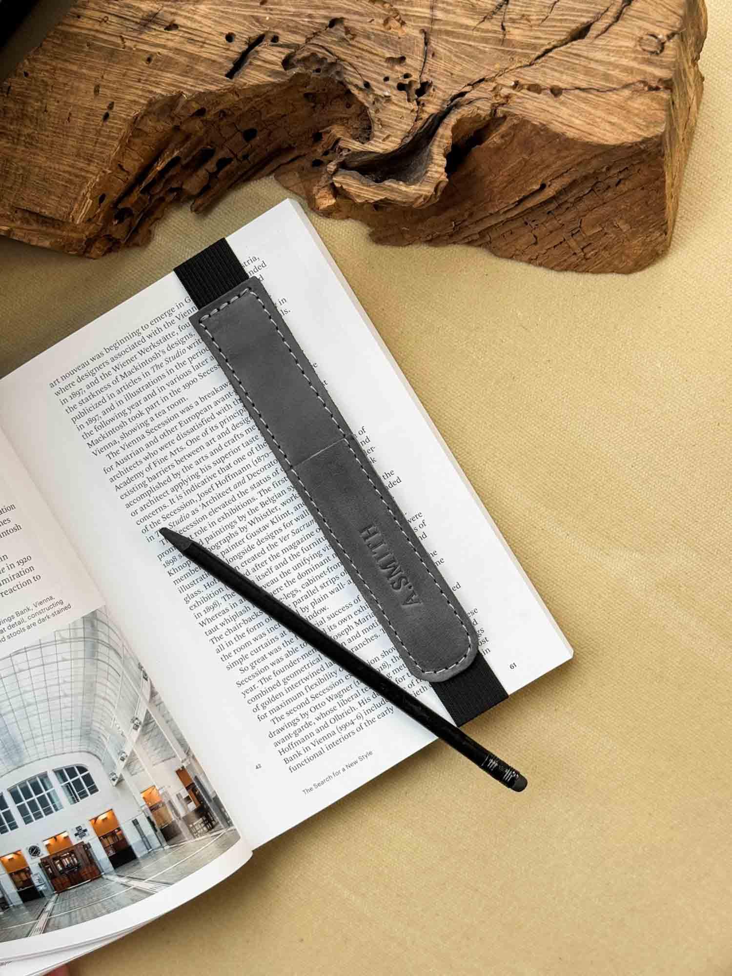 Закладка для книг та записників з матової шкіри Crazy Horse, фото 49 — Skin&Skin