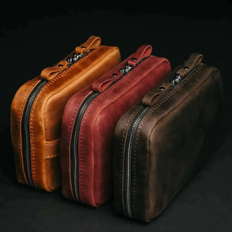 Шкіряний органайзер для техніки й дротів | Drop Kit L, фото 17 — Skin&Skin