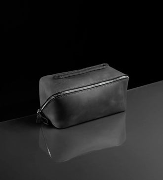 Містка жіноча косметичка BeautyBox з натуральної шкіри Crazy Horse, фото 42 — Skin&Skin