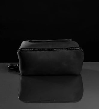 Містка жіноча косметичка BeautyBox з натуральної шкіри Crazy Horse, фото 13 — Skin&Skin
