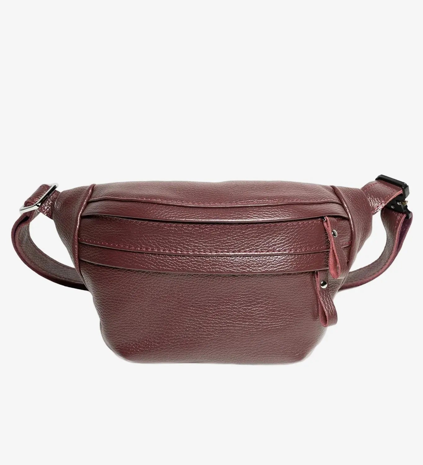 Шкіряна бананка на блискавці | B-Bag, фото 4 — Skin&Skin