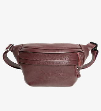 Шкіряна бананка на блискавці | B-Bag, фото 4 — Skin&Skin