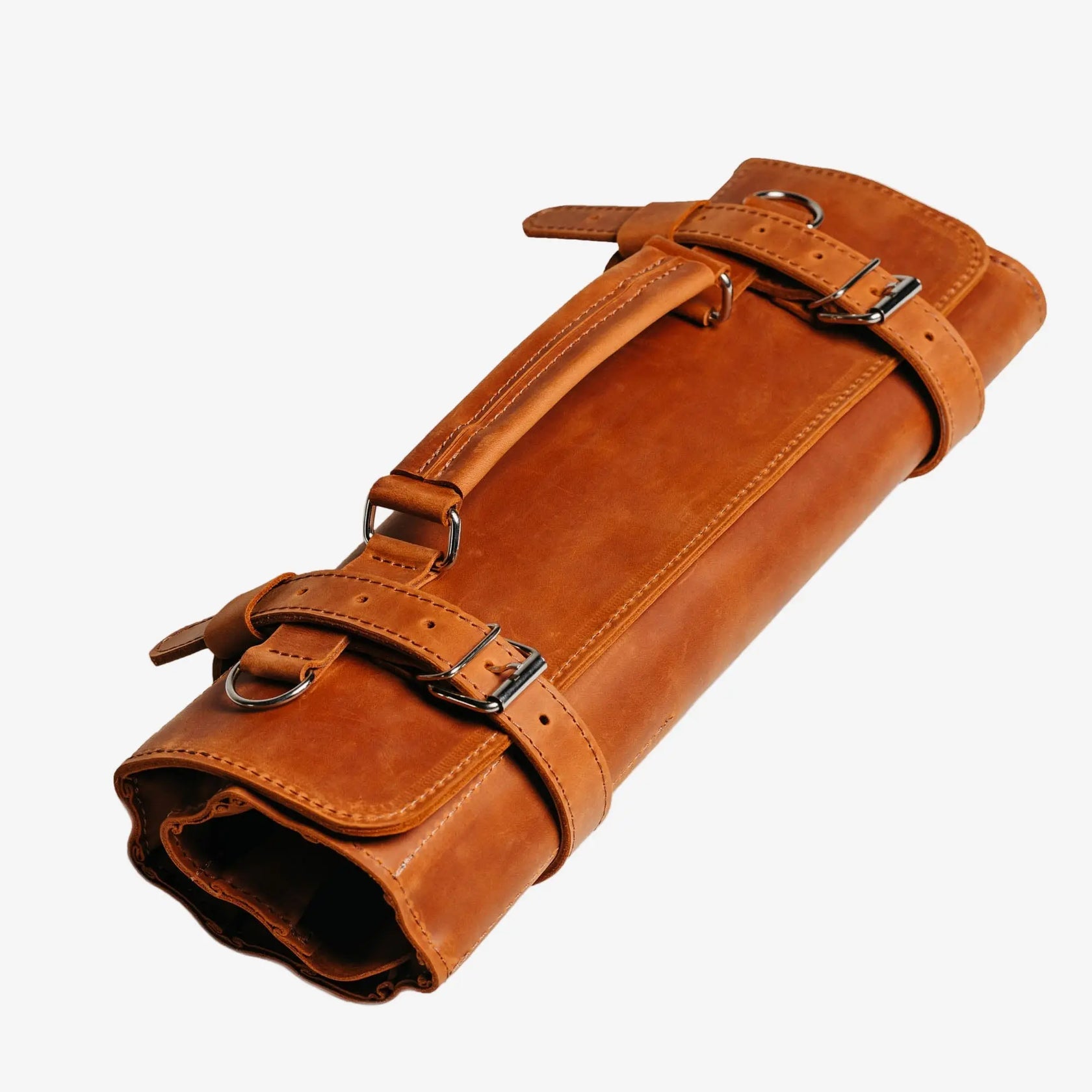 Шкіряний рол для кухонних ножів із матової шкіри, фото 18 — Skin&Skin