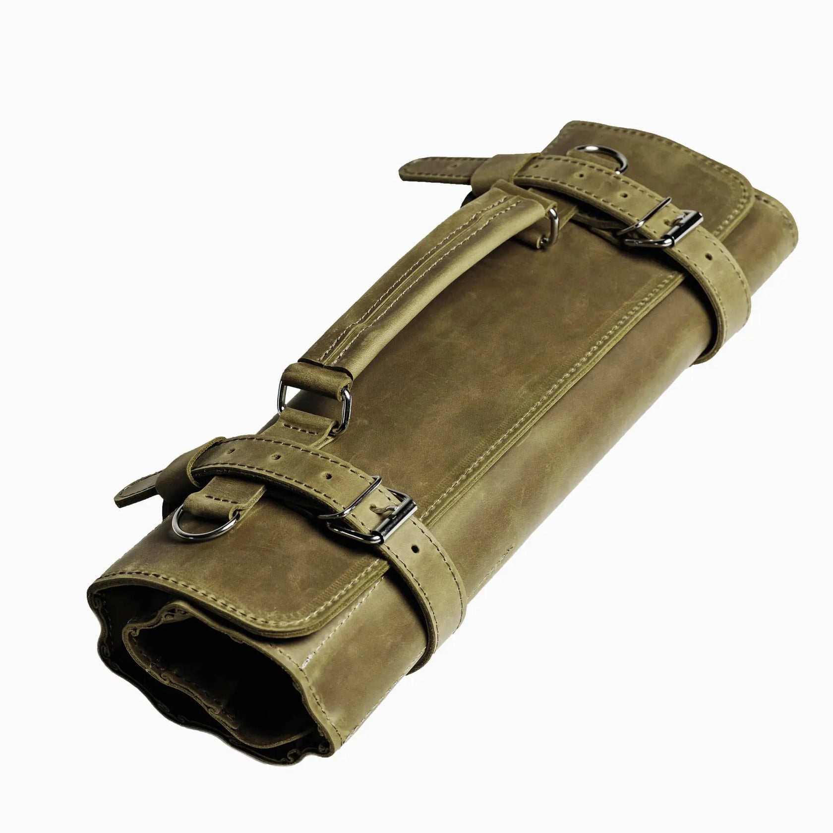 Шкіряний рол для кухонних ножів із матової шкіри, фото 46 — Skin&Skin