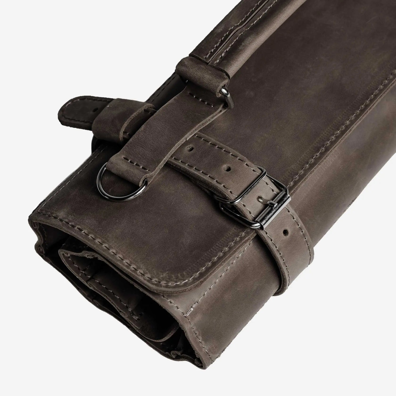 Шкіряний рол для кухонних ножів із матової шкіри, фото 68 — Skin&Skin