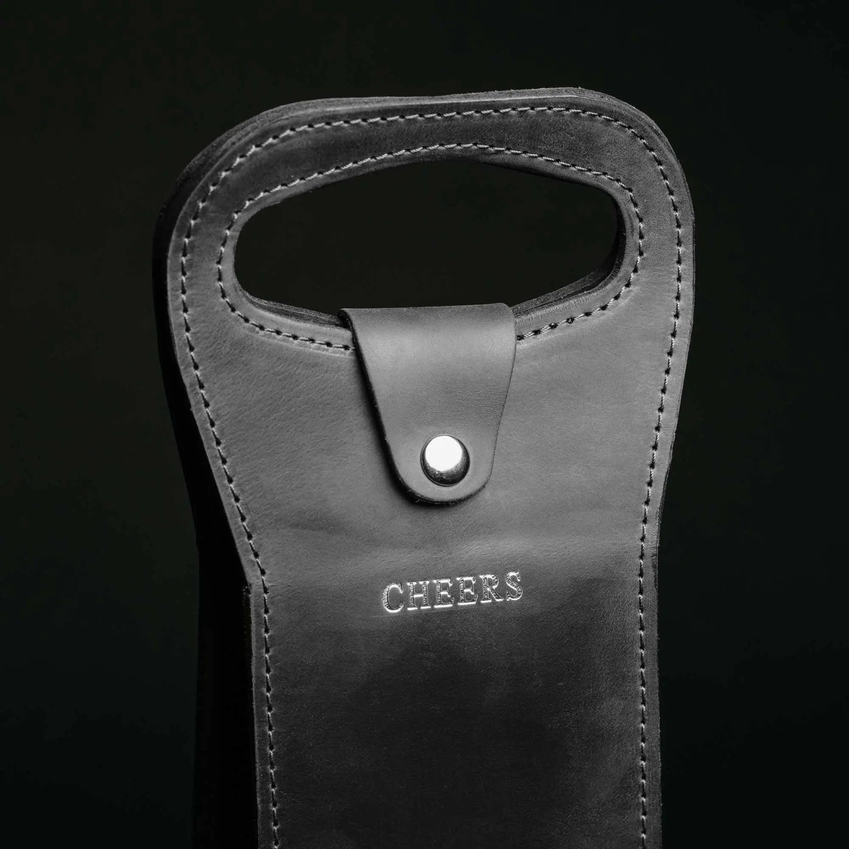 Сумка для пляшки зі шкіри Crazy Horse | Подарунок до свят, фото 52 — Skin&Skin
