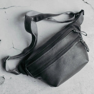 Шкіряна бананка на блискавці | B-Bag, фото 48 — Skin&Skin