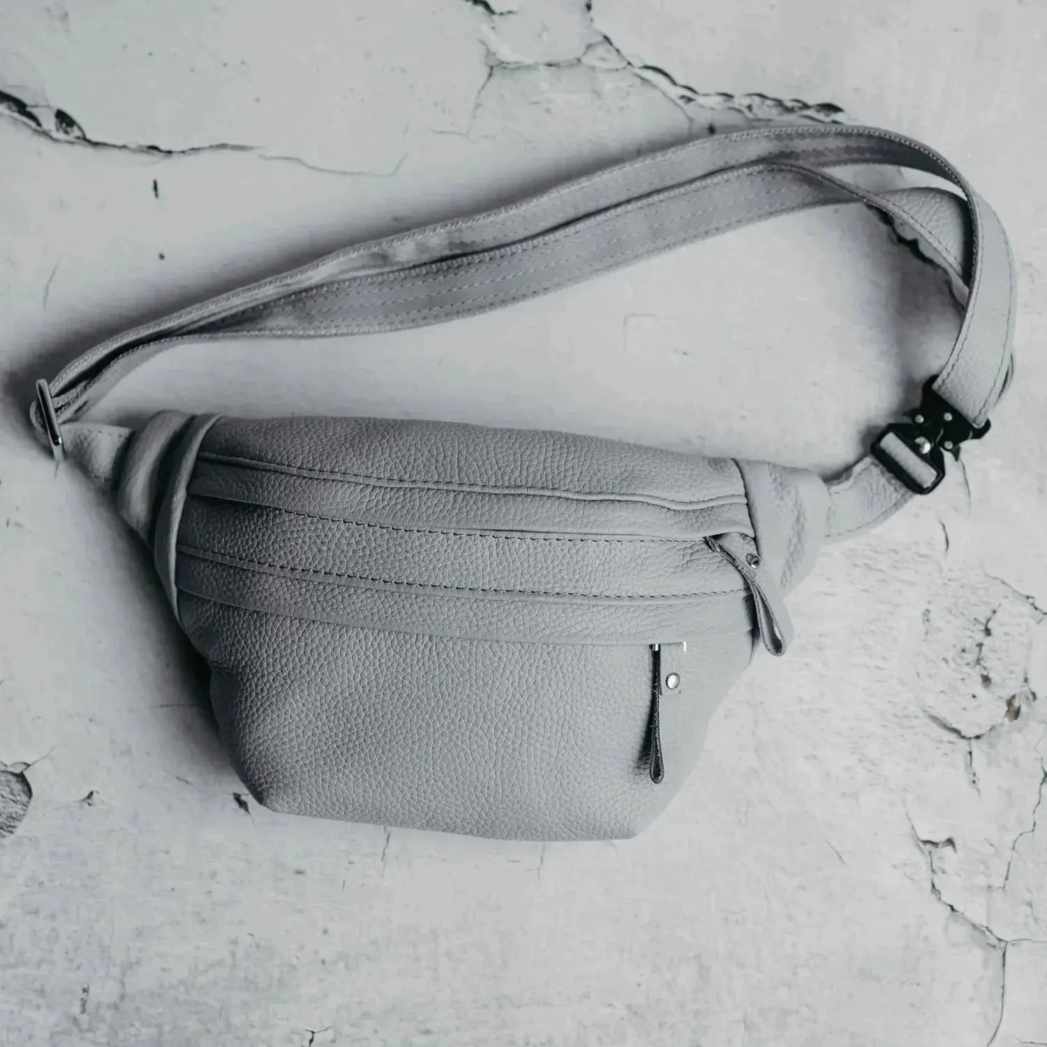 Шкіряна бананка на блискавці | B-Bag, фото 34 — Skin&Skin