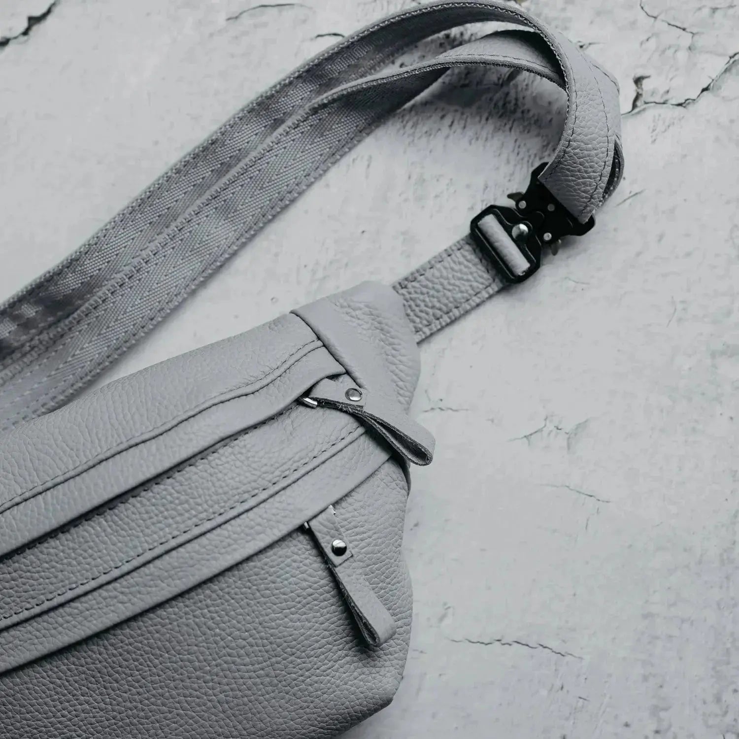 Шкіряна бананка на блискавці | B-Bag, фото 36 — Skin&Skin
