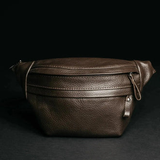 Шкіряна бананка на блискавці | B-Bag, фото 59 — Skin&Skin