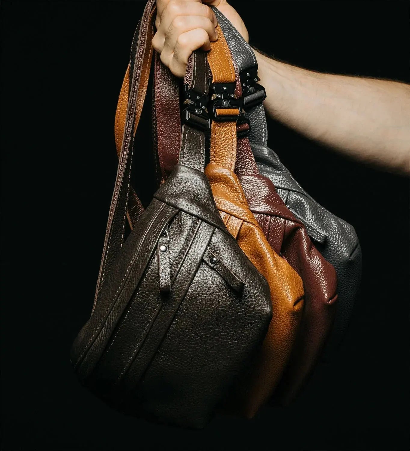 Шкіряна бананка на блискавці | B-Bag, фото 57 — Skin&Skin