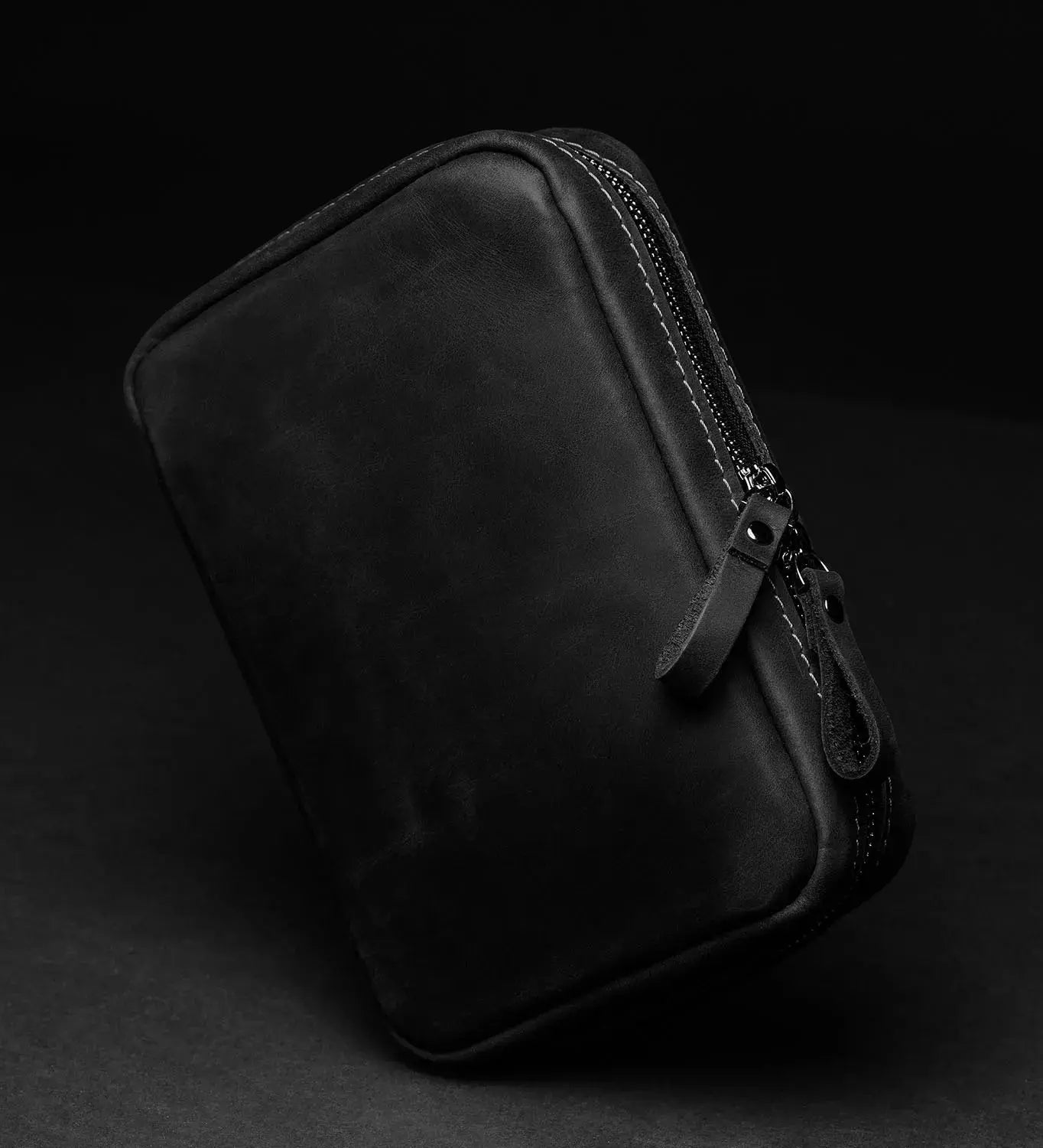 Шкіряний органайзер для техніки й дротів | Drop Kit L, фото 12 — Skin&Skin