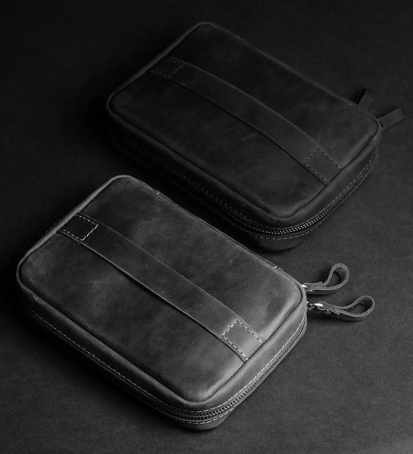 Шкіряний органайзер для техніки й дротів | Drop Kit L, фото 21 — Skin&Skin