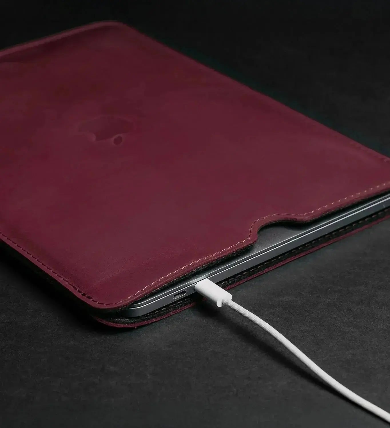 Чохол для MacBook та iPad зі шкіри Crazy Horse із вовняною підкладкою | Flatcase, фото 36 — Skin&Skin