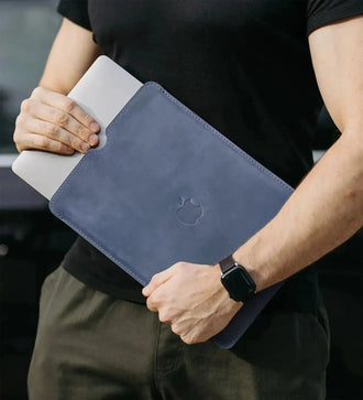 Чохол для MacBook та iPad зі шкіри Crazy Horse із вовняною підкладкою | Flatcase, фото 55 — Skin&Skin