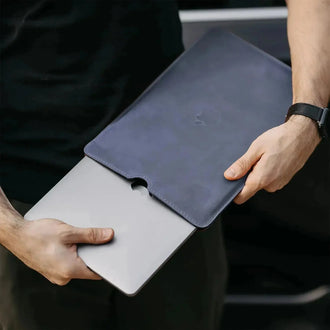 Чохол для MacBook та iPad зі шкіри Crazy Horse із вовняною підкладкою | Flatcase, фото 53 — Skin&Skin