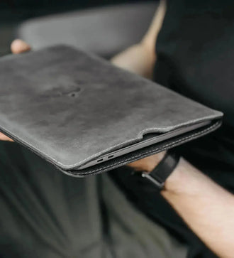 Чохол для MacBook та iPad зі шкіри Crazy Horse із вовняною підкладкою | Flatcase, фото 27 — Skin&Skin
