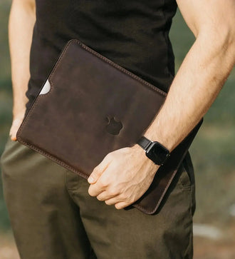 Чохол для MacBook та iPad зі шкіри Crazy Horse із вовняною підкладкою | Flatcase, фото 21 — Skin&Skin