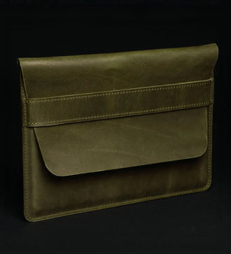 Чохол-папка для MacBook з натуральної шкіри Crazy Horse | Sleeve, фото 47 — Skin&Skin