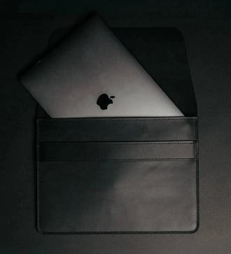 Чохол-папка для MacBook з натуральної шкіри Crazy Horse | Sleeve, фото 3 — Skin&Skin