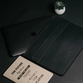 Чохол-папка для MacBook з натуральної шкіри Crazy Horse | Sleeve, фото 4 — Skin&Skin
