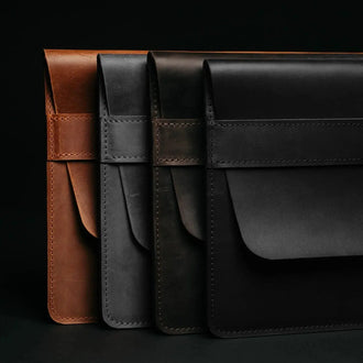 Чохол-папка для MacBook з натуральної шкіри Crazy Horse | Sleeve, фото 15 — Skin&Skin