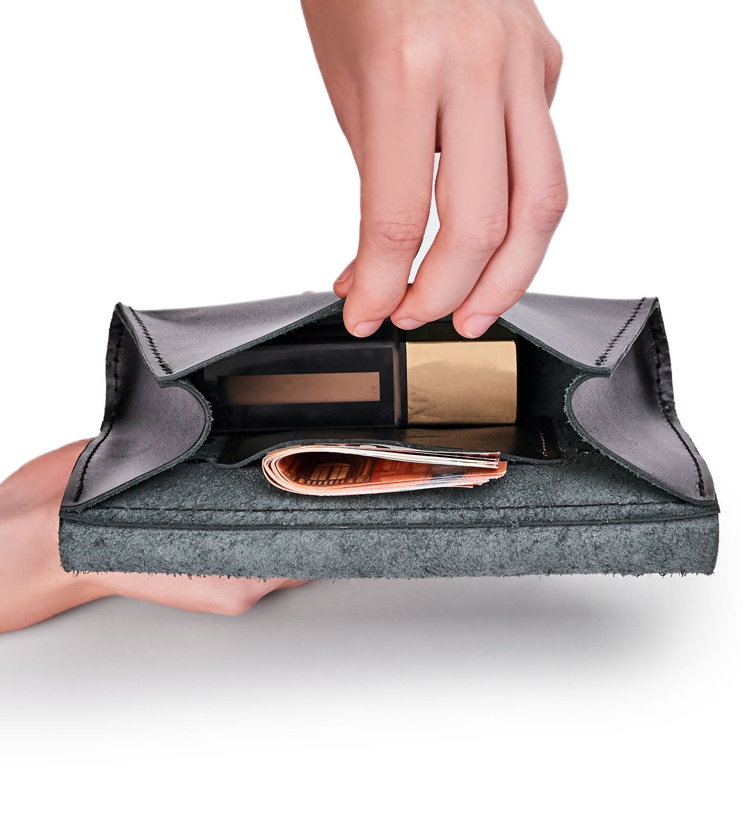 Жіноча поясна сумка з гладкої шкіри зі знімним ремінцем | Mini Bag, фото 12 — Skin&Skin