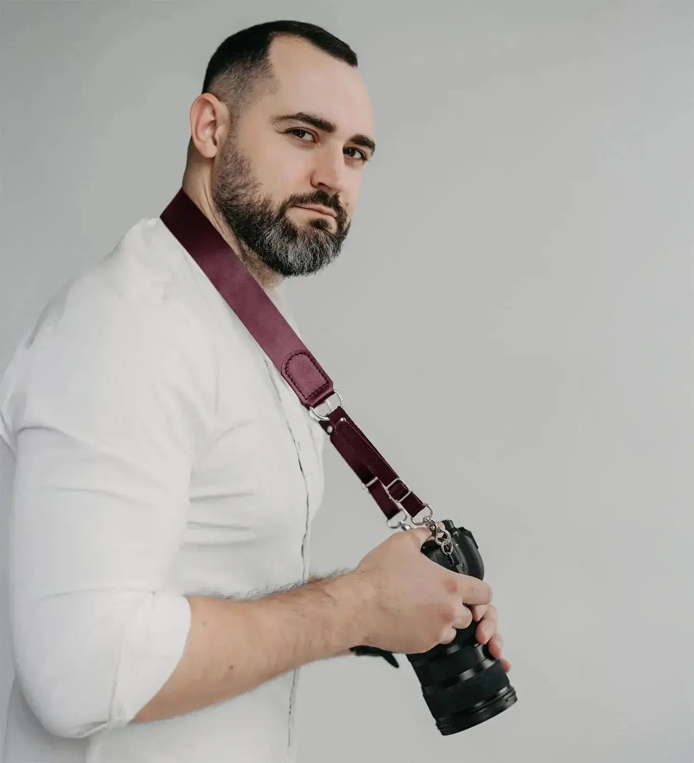 Шкіряний ремінь для фотоапарата | для DSLR та бездзеркальних камер, фото 35 — Skin&Skin