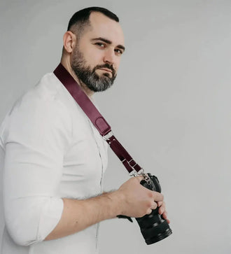 Шкіряний ремінь для фотоапарата | для DSLR та бездзеркальних камер, фото 35 — Skin&Skin