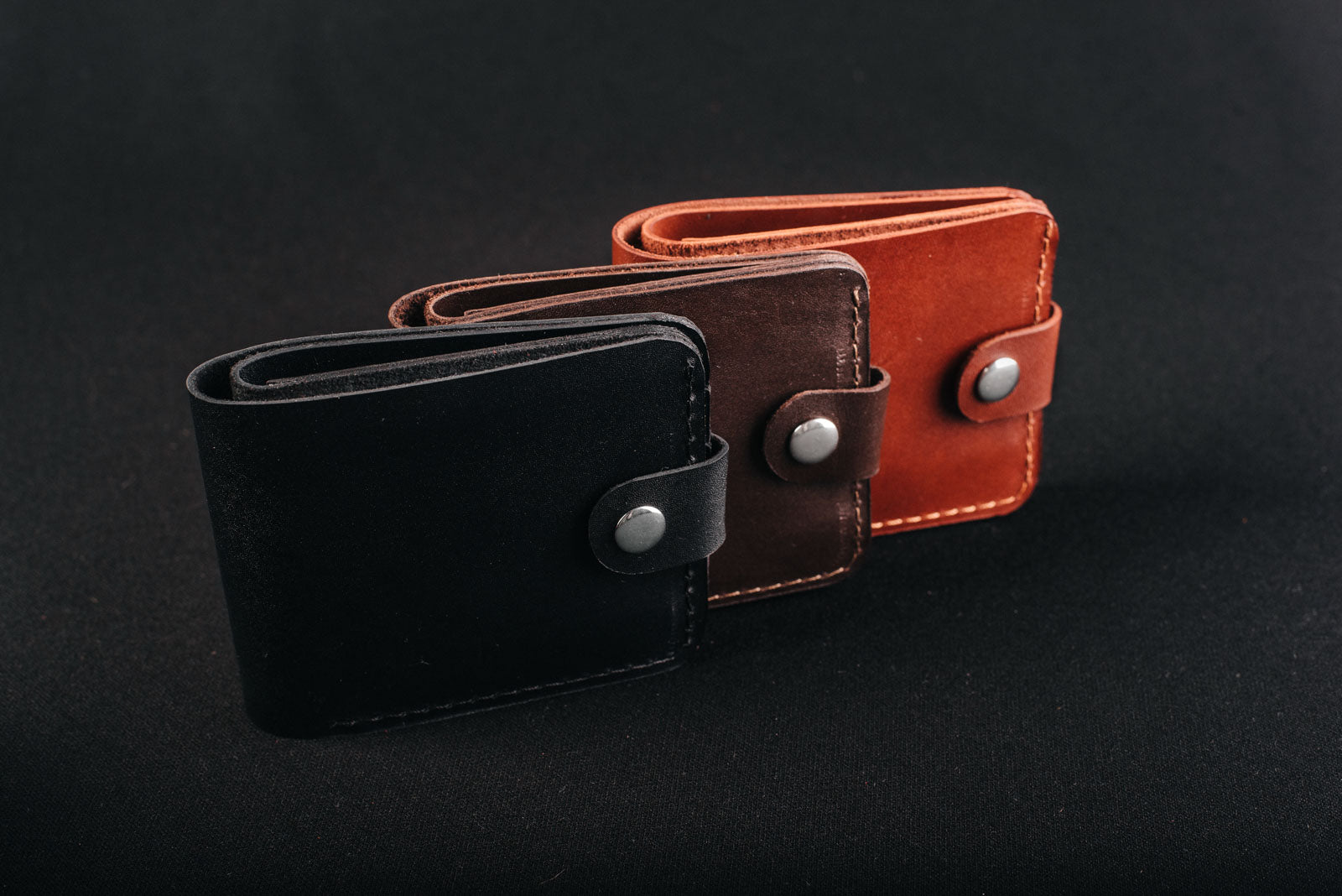 Шкіряний гаманець з монетницею | Bifold