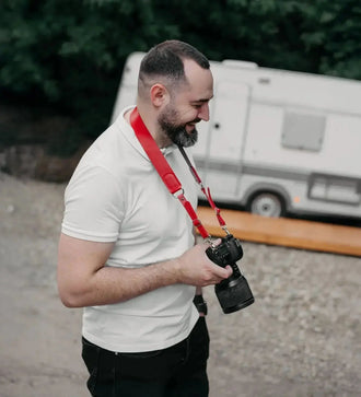 Шкіряний ремінь для фотоапарата | для DSLR та бездзеркальних камер, фото 24 — Skin&Skin
