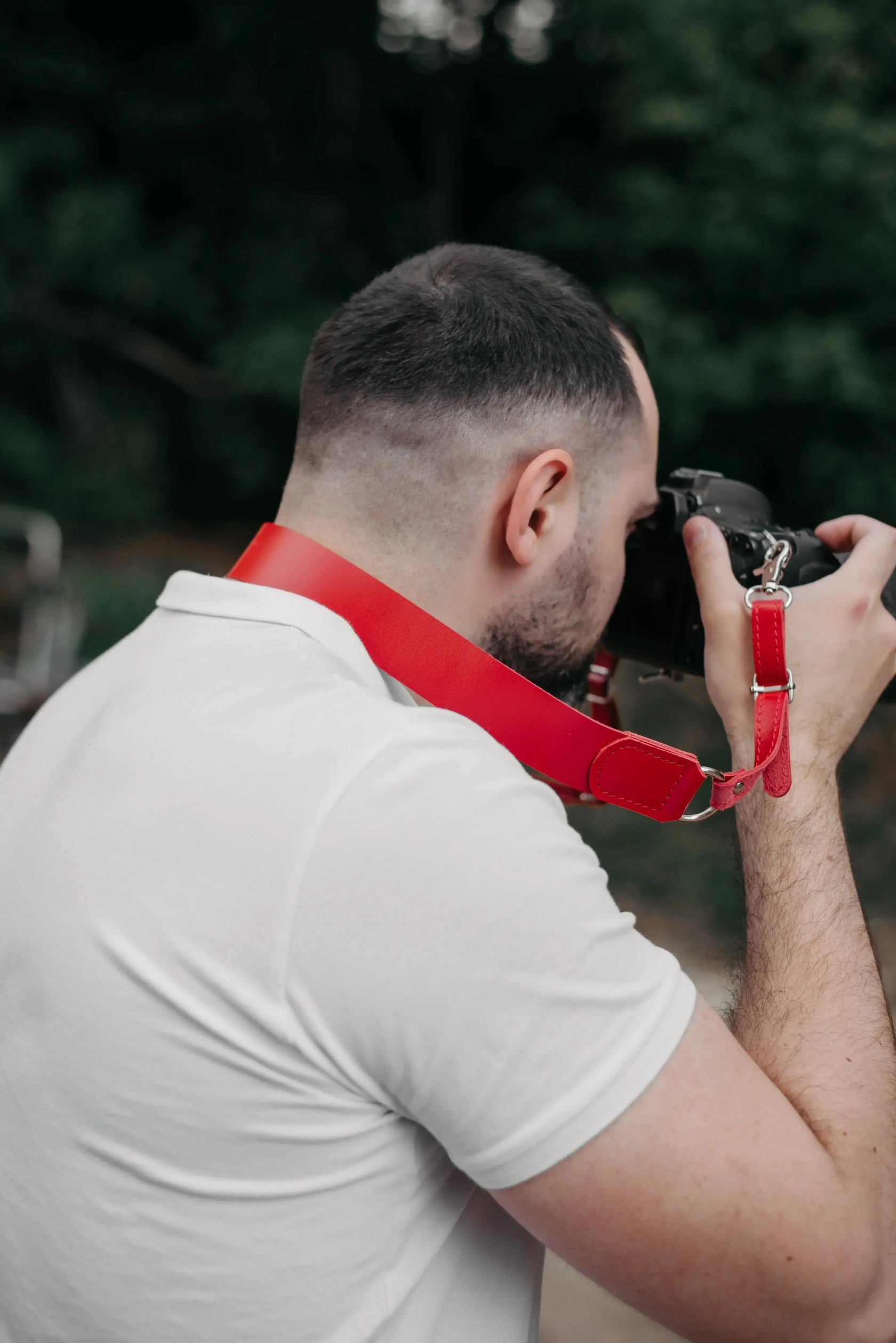 Шкіряний ремінь для фотоапарата | для DSLR та бездзеркальних камер, фото 30 — Skin&Skin