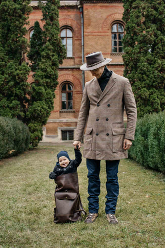 Мінімалістичний шкіряний рюкзак RollTop, фото 26 — Skin&Skin