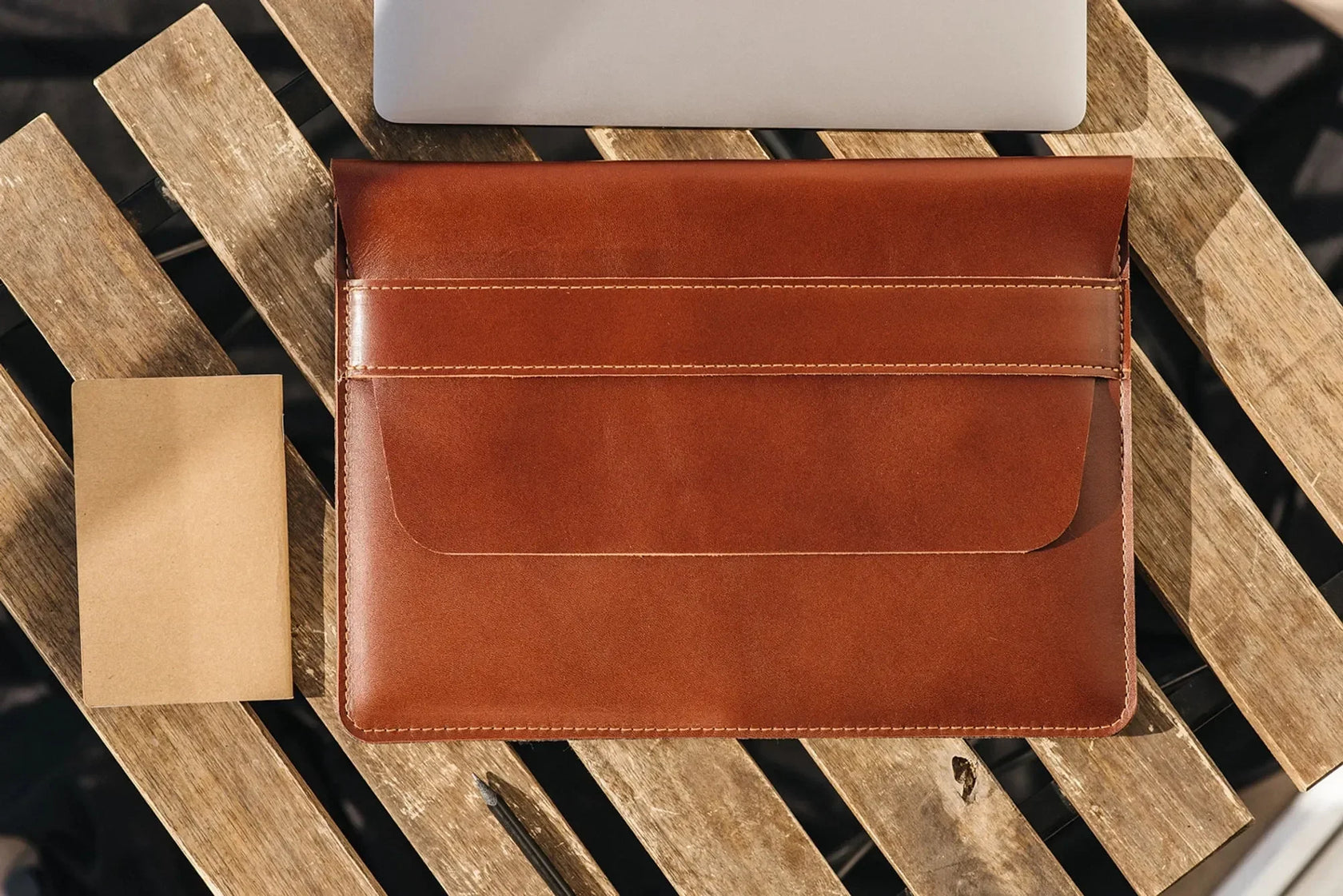 Шкіряний чохол-конверт для MacBook | Sleeve, фото 7 — Skin&Skin